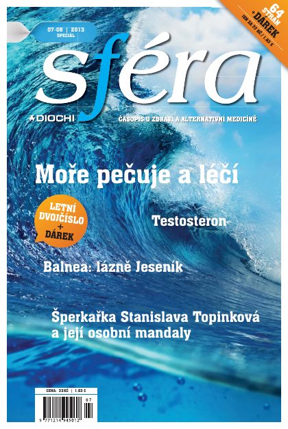 Obálka Sféra 07–08/2013